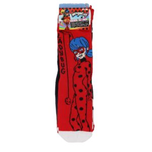 Miraculous Ladybug 4 Pack Socks - & Cat Noir - Image 2