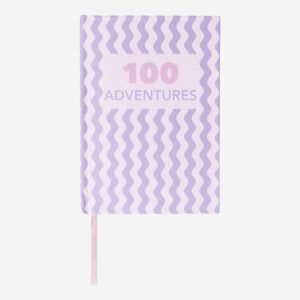 100 adventures travel journal - English