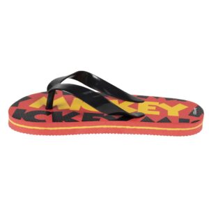 Mickey Mouse Flip Flops -Red - Image 3