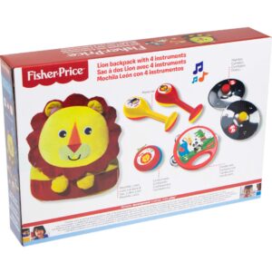Fisher-Price Toy Backpack Lion with 4 instruments - Image 5
