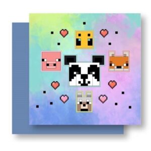 Minecraft Pyjama cushion - Panda - Image 1