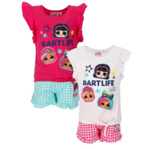 LOL Surprise 2 pieces set T-shirt + Shorts - Art life
