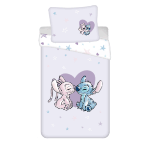 Lilo & Stitch Duvet cover 2-sided - Heart - Image 1