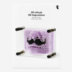 3D impression toy with moustache print - Image 3