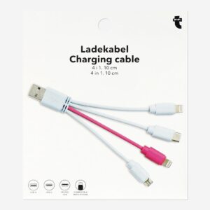 4 in 1 charging cable