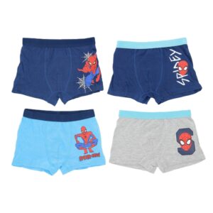 Spiderman Boxer Shorts 4-Pack - Blue