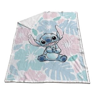 Lilo & Stitch Fleece blanket - Sherpa - Image 1
