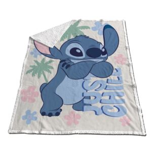 Lilo & Stitch Fleece blanket - Sherpa - Image 1