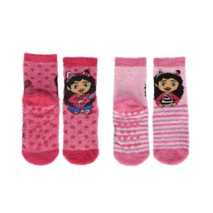 Gabby's Dollhouse 2-Pack Fluffy Socks - Image 1