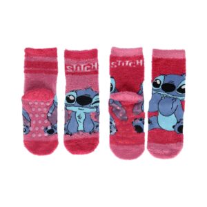 Lilo & Stitch 2-Pack Fluffy Socks - Image 1