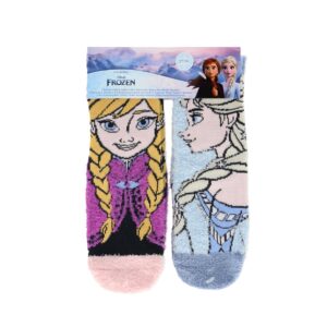 Frozen 2-Pack Fluffy Socks - Image 2