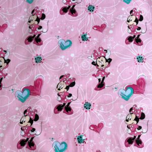 Minnie Mouse Fitted sheet - Flowers - Image 3