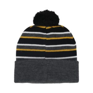 Batman Hat with embroidery and pompom - Image 2