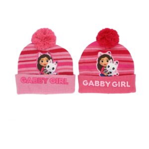 Gabby's Dollhouse Hat with embroidery and pompom - Image 1