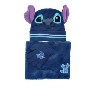 Lilo & Stitch Hat with turtleneck and gloves - Image 1
