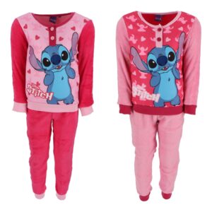 Lilo & Stitch Coral-Fleece Pyjamas - Image 1
