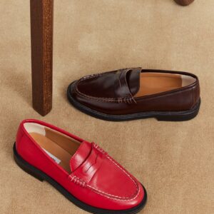 Madison Burgundy Box Leather - Image 7