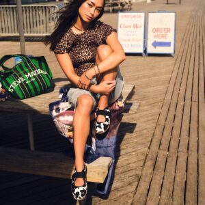 Scooter Black Cow Print - Image 7