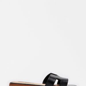 Hadyn Black Leather - Image 1