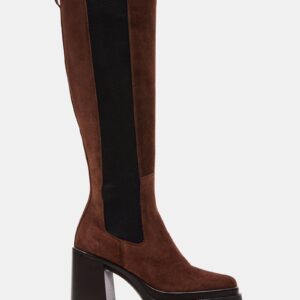 Alesti Brown Suede - Image 1