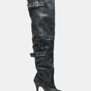 Baddie Black Distressed - Image 1