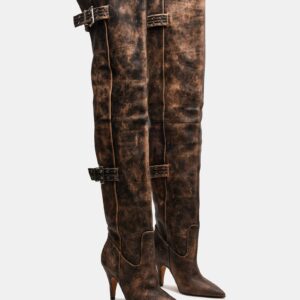 Baddie Brown Distressed - Image 3