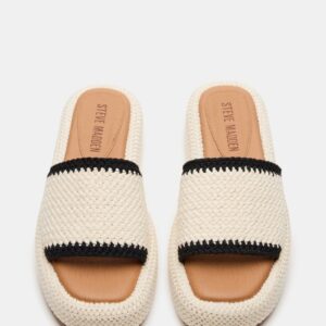 Beachy Woven Cream Multi - Image 4