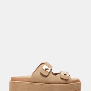 Bigschmona Taupe Suede - Image 1