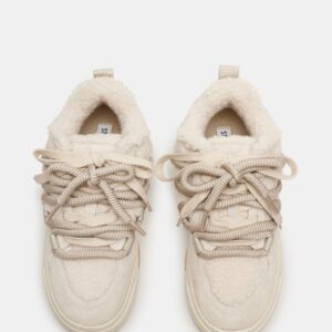 Boomer Faux Fur Taupe Multi - Image 5