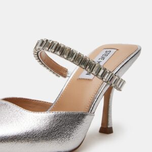 Brecki Silver Leather Rhinestones - Image 3