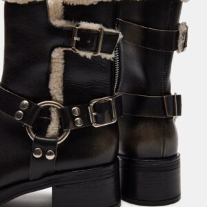 Brixton Fur Black Distressed - Image 3