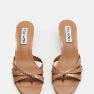 Cary Tan Patent Leather - Image 5