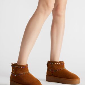 Comfy Chestnut Suede Rhinestones - Image 2