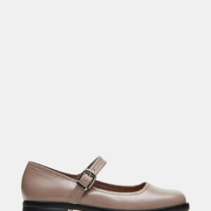 Delancy Taupe Leather - Image 1