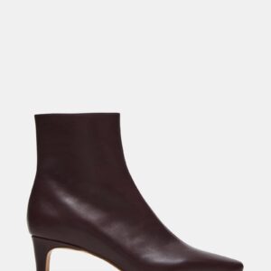 Delvie Brown/red Leather - Image 1
