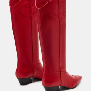 Dollie Red Leather - Image 6
