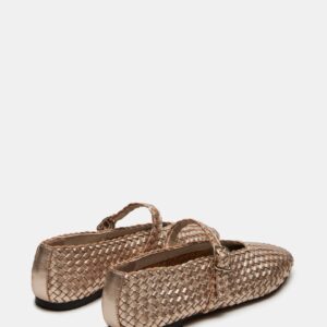 Dreaming Woven Gold Leather - Image 5