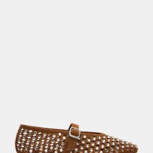 Dreaming Chestnut Suede Rhinestones - Image 1