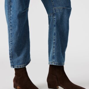 Dusty Chocolate Brown Suede - Image 2