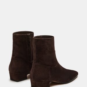 Dusty Chocolate Brown Suede - Image 6