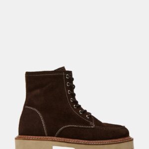 Forest Brown Suede - Image 1