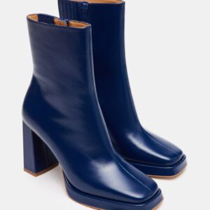 Freya Navy Leather - Image 3
