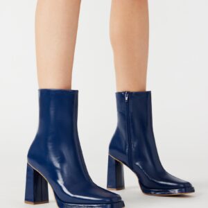 Freya Navy Leather - Image 2