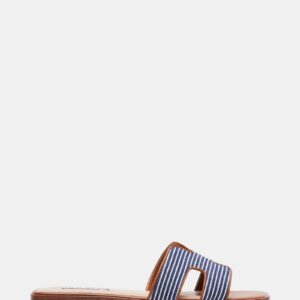Hadyn Navy Multi - Image 1
