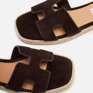 Hexa Chocolate Brown Suede - Image 3