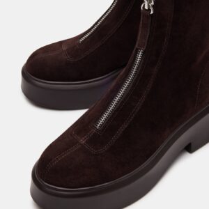 Jones Chocolate Brown Suede - Image 4