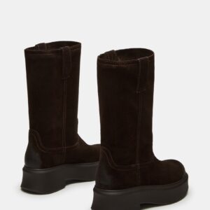 Joselyn Chocolate Brown Suede - Image 5