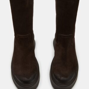 Joselyn Chocolate Brown Suede - Image 4