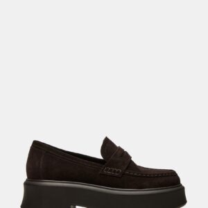 Jubal Chocolate Brown Suede - Image 1