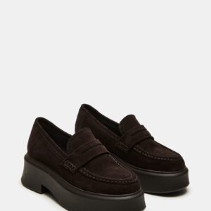 Jubal Chocolate Brown Suede - Image 2